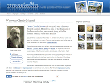 Tablet Screenshot of monetalia.com